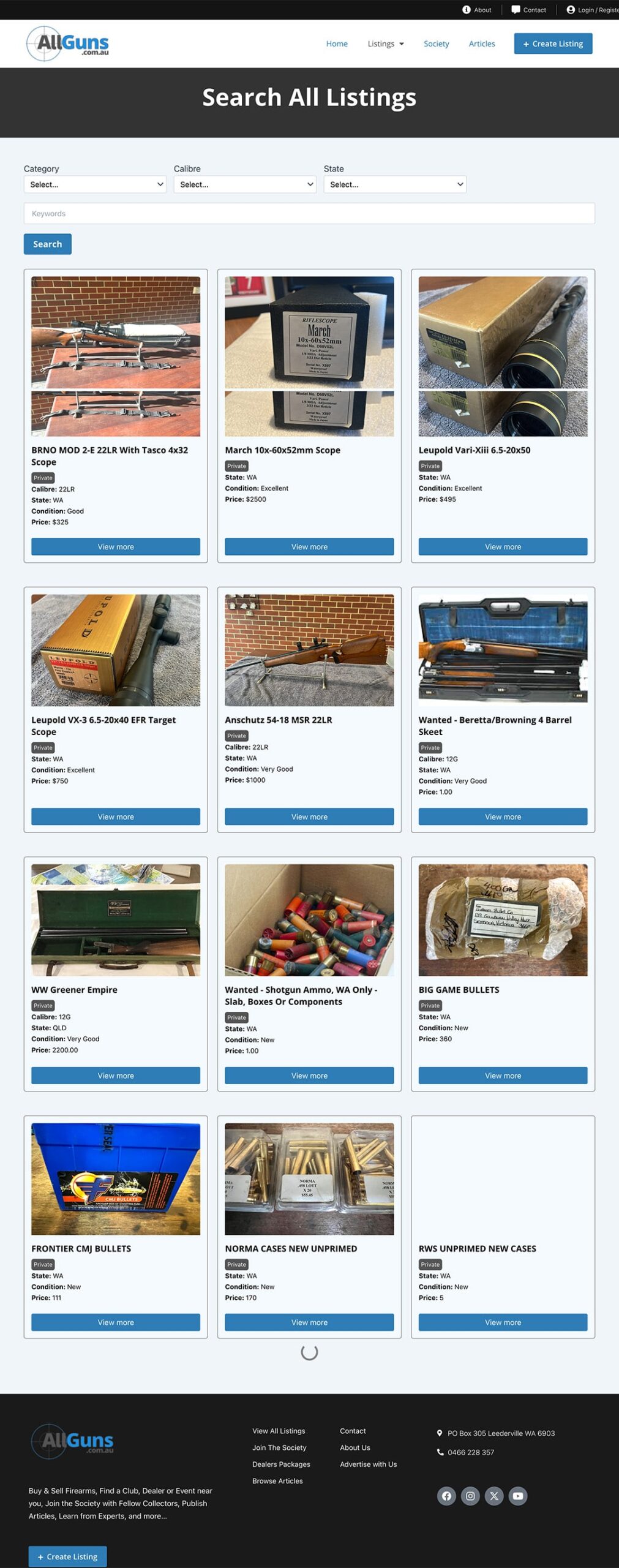 All Guns WordPress maintenance